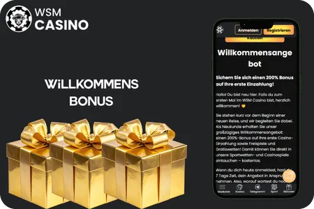 WSM Casino Willkommensbonus